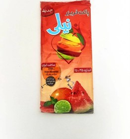 تصویر کیسه فریزر نیلی-بسته 100 عددی Nili freezer bag- pack of 100