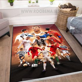 تصویر فرشینه CR7 فوتبالی پسرانه FM-1128 