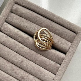 تصویر انگشتر طرح طلا 