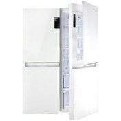 تصویر یخچال فریزر دوقلو دیپوینت مدل POLARIS ظرفیت ۳۶ فوت نقره ای 