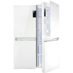 تصویر یخچال فریزر دوقلو دیپوینت مدل POLARIS ظرفیت ۳۶ فوت نقره ای 