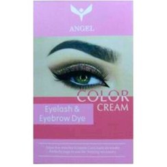 تصویر رنگ مژه و ابرو آنجل ANGEL Eyelash And Eyebrow Dye Kit Color 10ml 