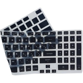 تصویر کاور کیبورد مناسب برای K506 Keyboard Guard Black