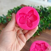 تصویر قالب شمع مدل گل ارکیده Silicone candle mold