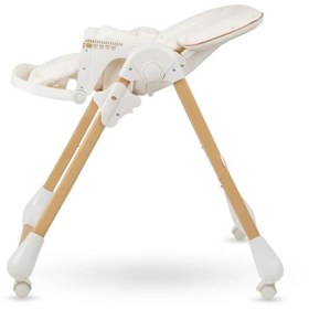 تصویر صندلی غذا جیکل سفید مدل Jikel Tron 