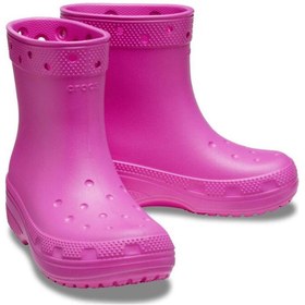 تصویر چکمه باران دخترانه کراکس کد 208544-6UB Pembe | Crocs 