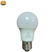 تصویر لامپ حبابی 7 وات Bulb Lamp 7 W Warm white BURUX