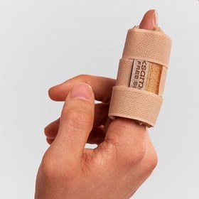 تصویر آتل انگشت پاک سمن فری سایز رنگ کرم ا Paksaman Finger Splint Paksaman Finger Splint