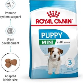 تصویر غذای خشک سگ رویال کنین مدلmini puppy وزن 4 کیلوگرم ا royal canin mini puppy 4kg royal canin mini puppy 4kg