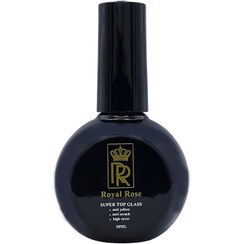 تصویر سوپر تاپ شاین ضد خش رویال رز | ROYAL ROSE Super Top Glass | حجم 30میل 