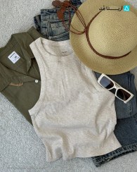 تصویر تاپ زنانه کبریتی 