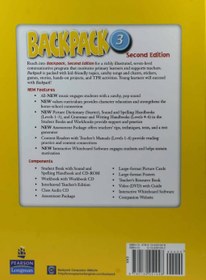 تصویر Backpack 3 SB and WB(second edition) with Audio CD Backpack 3 SB and WB(second edition) with Audio CD