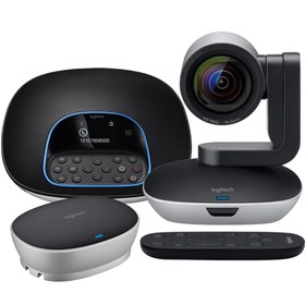 تصویر دوربین کنفرانس لاجیتک مدل GROUP به همراه میکروفون Logitech GROUP Conference Camera