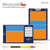 تصویر تخته مربیگری والیبال سایز L مغناطیسی 