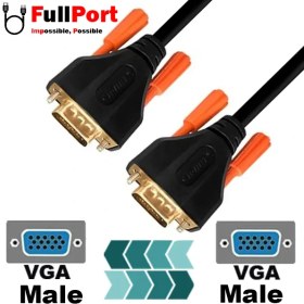 تصویر کابل VGA دی نت مدل DT-420 3+9 طول 5 متر D-NET DT-420 3+9 VGA Cable 5M