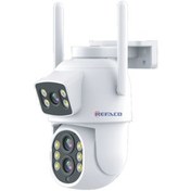 تصویر دوربین مداربسته بیسیم 3 لنز 6 مگاپیکسل رفاکو RF-W506-DDV 