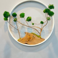 تصویر تابلو درخچه خزه ۶۰ سانت 