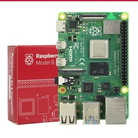 تصویر پکیج رزبری پای 4 مدلb گیگ4 raspberry pi 4b 4G 