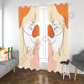 تصویر پنل آماده چاپی مخمل طرح مینیمال 