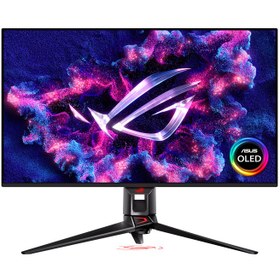 تصویر مانیتور گیمینگ 32 اینچ ایسوس مدل ROG Swift OLED PG32UCDP ASUS ROG Swift OLED PG32UCDP 32 Inch 480Hz Gaming Monitor