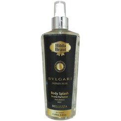 تصویر بادی اسپلش هیلدا بولگاری جاسمین نویر Hilda Beaut BVLGARI JASMIN NOIR Body Splash حجم ۲۵۰ میلی لیتر Hilda Beaut BVLGARI JASMIN NOIR Body Splash 250ml