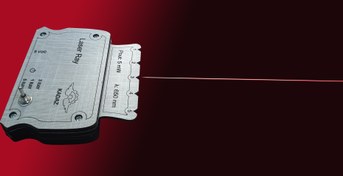 تصویر لیزر آموزشی 5 پرتو (پرتو آموز) لیزر آموزشی 5 پرتو برای آزمایش شکست و بازتاب نور