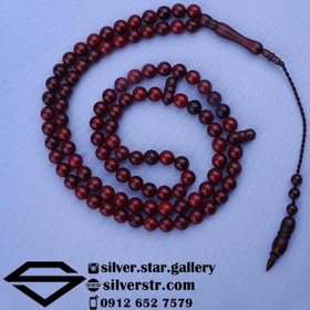 تصویر تسبیح عقیق سرخ کد 1386 