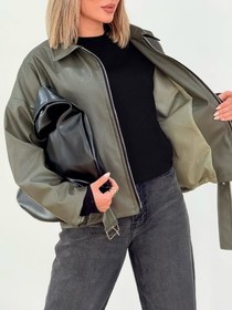 تصویر کاپشن تمام چرم Kapshan