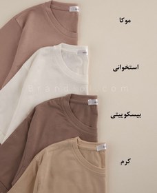 تصویر تیشرت زنانه Basic نخ پنبه 