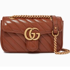 تصویر کیف گوچی سوپر مستر کوالیتی Gucci GG Marmont Bag in Brown | 