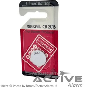 تصویر باتری سکه ای مکسل مدل CR2016 Maxell Lithium CR2016 Battery