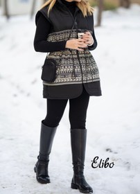 تصویر وست پافر طرحدار 