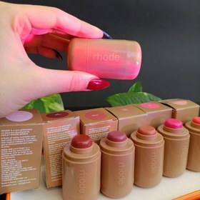 تصویر دوپ رژگونه طرح rhode - هلویی 