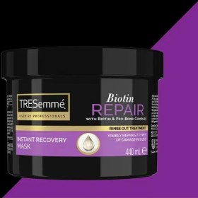 تصویر ماسک موی ترمیم کننده بیوتین ترزمه 440 میل TRESemmé Biotin Repair Mask 440 ml