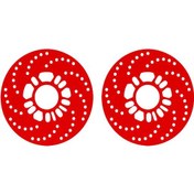 تصویر صفحه پشت رینگ خودرو چیکال مدل V-110 بسته 2 عددی 