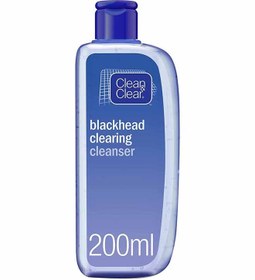 تصویر پاک‌کننده جوش‌های سرسیاه 200 میلی‌لیتر برند clean & clear Blackhead Clearing Cleanser 200ml