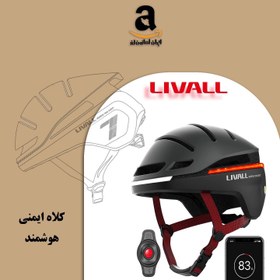 تصویر کلاه ایمنی هوشمند دوچرخه برند LIVALL BH51 T NEO سفارش اروپا LIVALL Unisex's BH51T Neo Cycle Helmet