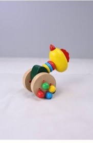 تصویر دوک چوبی خروس 