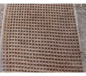 تصویر پرده تور دانتل نسکافه ای و طوسی 