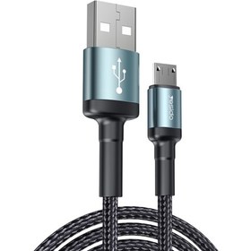 تصویر کابل USB به MicroUSB یسیدو YESIDO CA75 طول 2 متر 