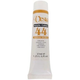 تصویر رنگ اکریلیک وستا مدل Ochre 44 حجم 37 میلی لیتر 