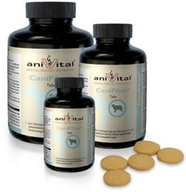 تصویر قرص مکمل برای کاهش وزن سگ AniVital مدل Cani Fiber - 140 گرم 