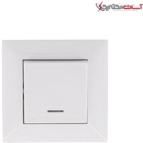 تصویر کلید تک پل جهان الکتریک مدل آیسان kelid tak pol