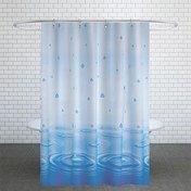 تصویر پرده حمام دلفین کد jack-50200 v1 سایز 200×180 سانتی متر 