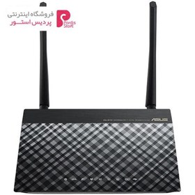 تصویر مودم روتر بي سيم N300 ايسوس سري ADSL2 مدل DSL-N14U-b1 DSL-N14U-b1 Wireless N300 ADSL2 Modem Router