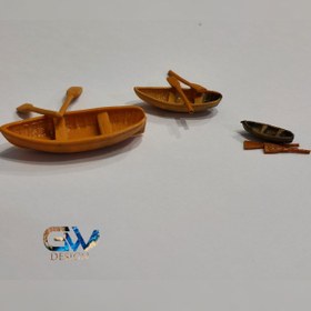 تصویر ماکت قایق مینیاتوری 