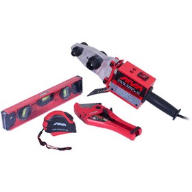 تصویر دستگاه جوش لوله سبز آروا مدل 2200 به همراه لوازم جانبی Arva 2200 Polymer Pipe Welder With Accessories