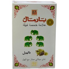 تصویر چای سياه بارمال پاکت هل دار 454 گرم مدل پنج فيل FIVE JUMBO Bharmal Five Jumbo With Cardamom Tea 454gr