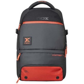 تصویر کوله پدل نوکس | Nox Luxury Open Series Padel Backpack Bag Black/Red 