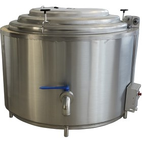تصویر دیگ چلو پز استوانه صنعتی ۲۲۰ لیتری 
